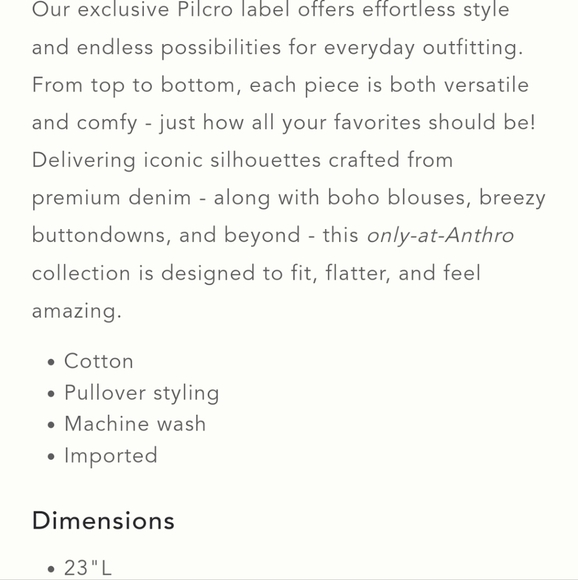 PILCRO for Anthropologie Desert Inn Graphic Tee - Picture 8 of 8